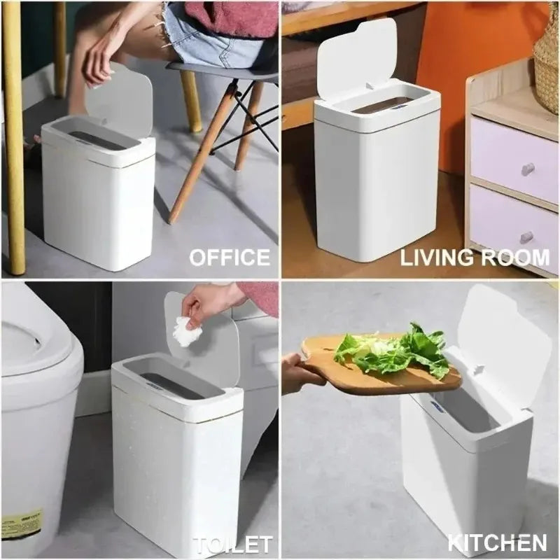 USB Rechargeable Touchless Sensor Bin