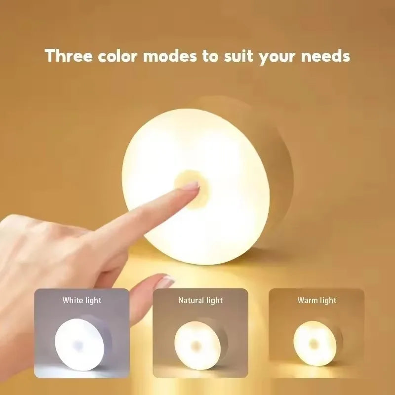 USB Rechargeable LED Night Light with Touch Control
