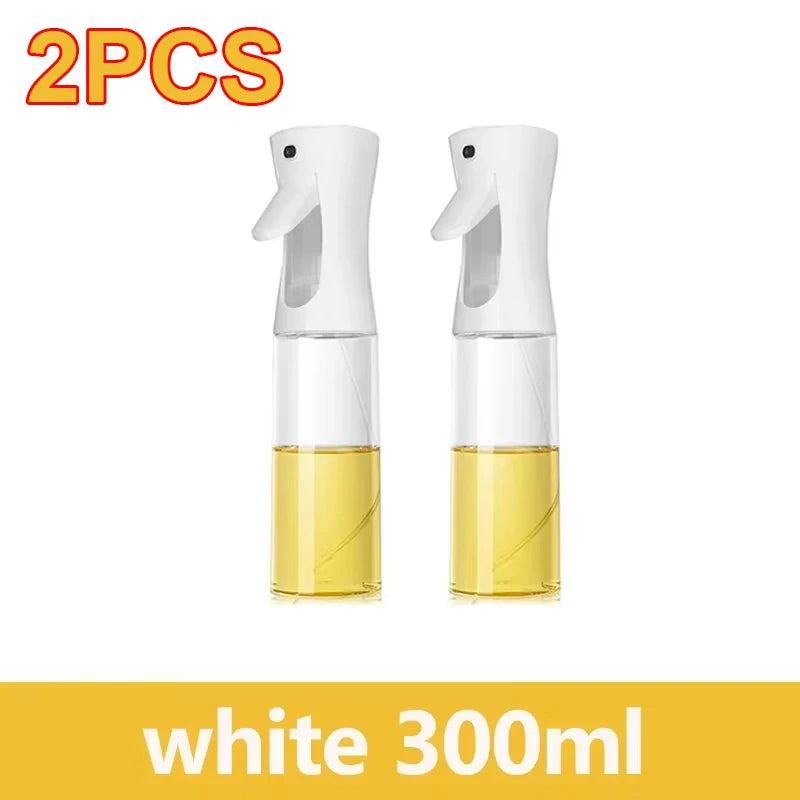 Oil Spray Bottle for Cooking & BBQ – 200ml, 300ml & 500ml | Available with Oil Brush