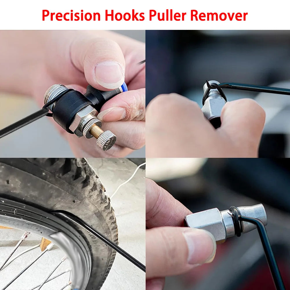 Precision Pick & Hook Tool Set – Oil Seal & O-Ring Removal Tools for Automotive & Mechanical Use (4 or 10 Piece)