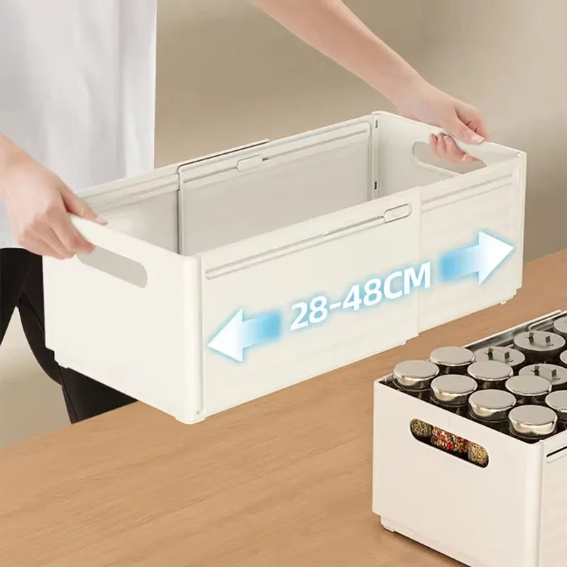 Adjustable Drawer Organiser Basket for Cabinets and Shelves