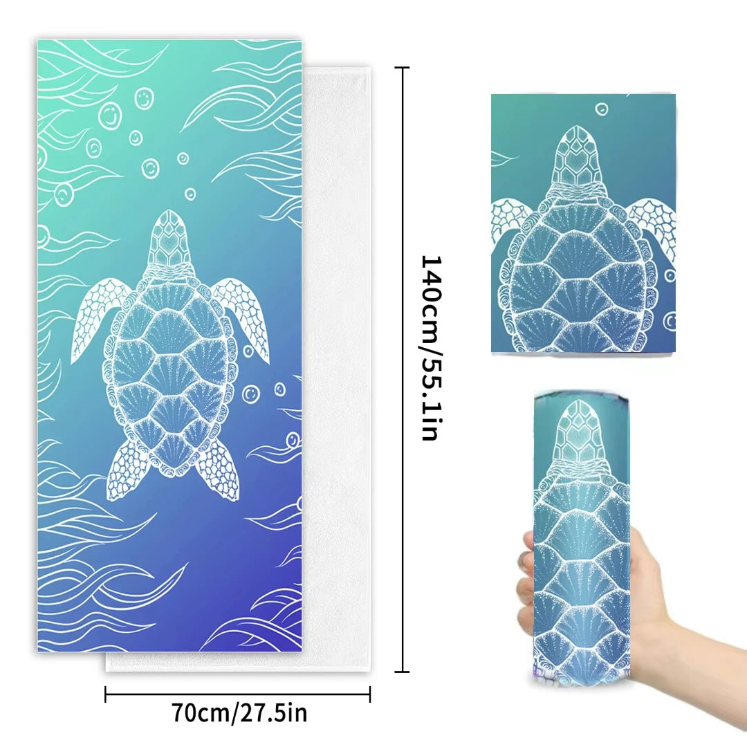 Microfiber Beach TowelLarge Quick-drying sunscreen for Adults  Absorbent Bath Towel Travel Swimming Pool Towel outdoor