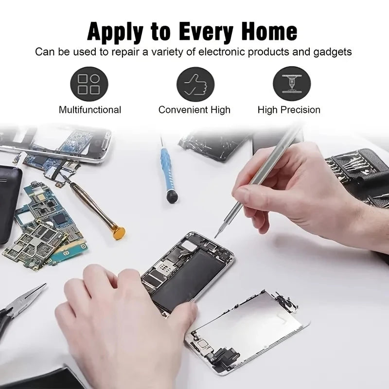 25-in-1 Precision Screwdriver Kit – Magnetic Driver & 24 Bits