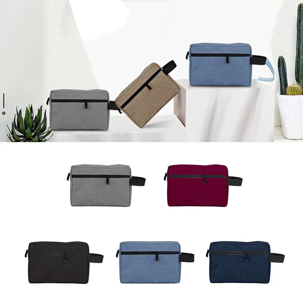 Travel Electronic Digital Dust-proof Waterproof Storage Pouch Wash Handbag Makeup Necessities Case Cosmetic Bags