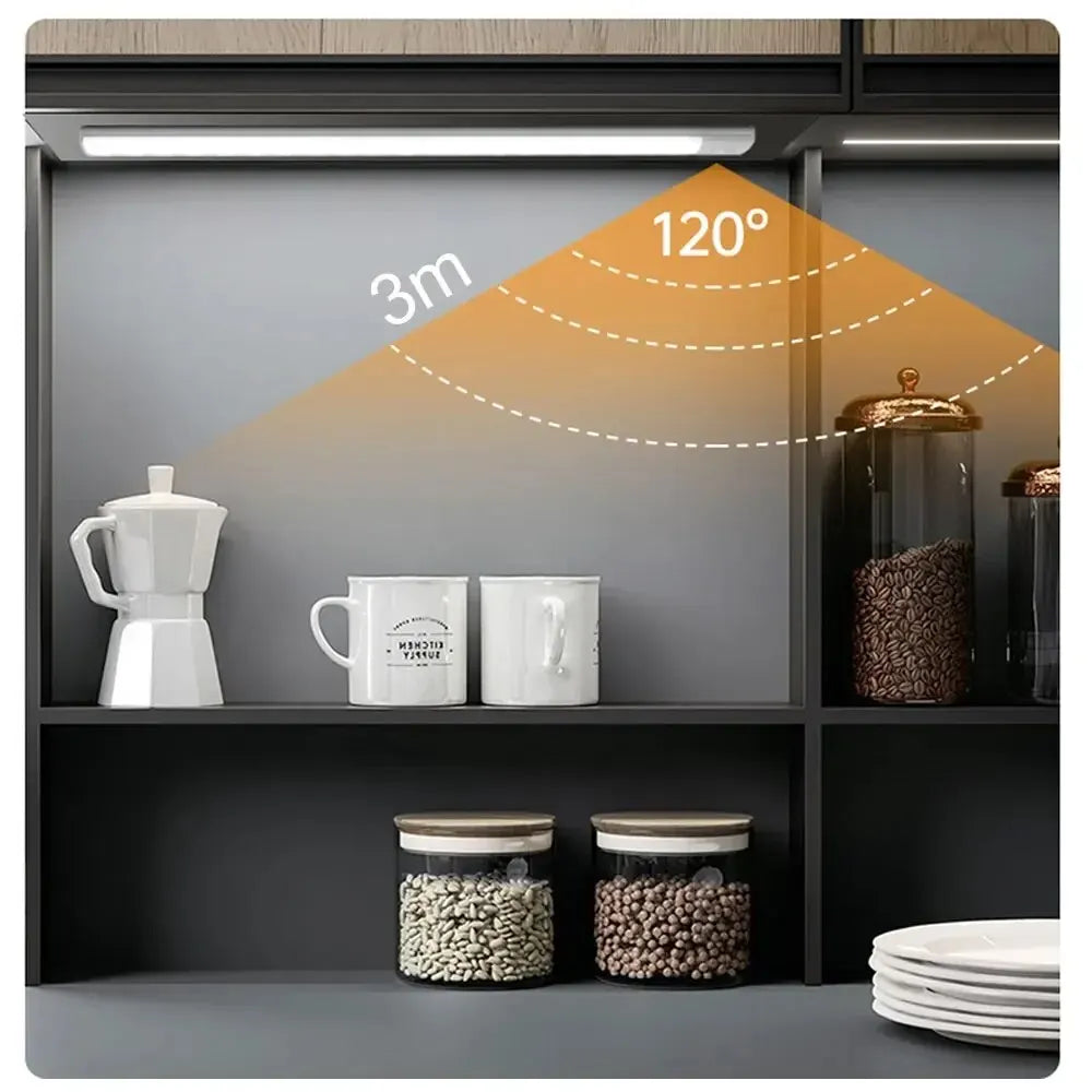 Rechargeable LED Under-Cabinet Light with Motion Sensor
