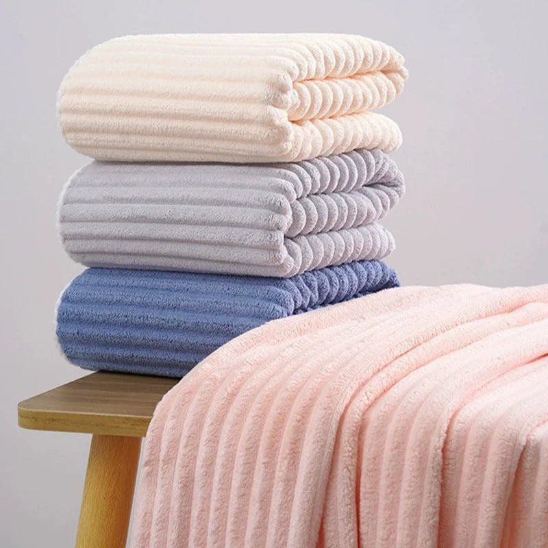 Household Wrap Bath Towel Soft Thickened Absorbent Sports Towel Beach Towel