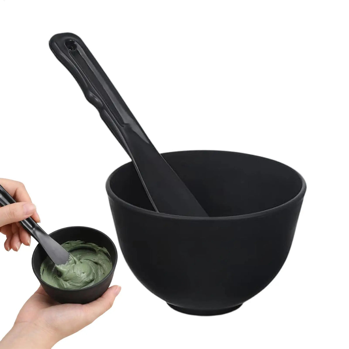 Silicone Facial Mask Mixing Bowl & Spatula Set