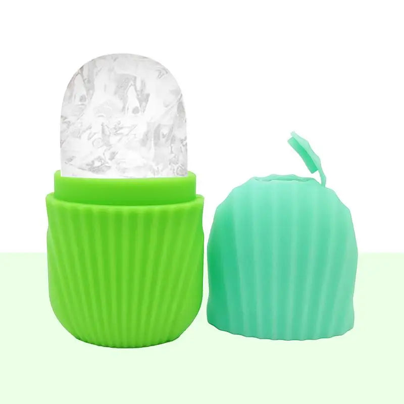 Silicone Face Ice Mould - Reusable Ice Roller for Face & Eyes