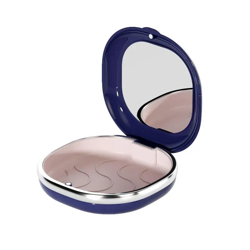 Fashion Braces Case with Mirror Dental Retainer Box Magnetic Aligner Mouth Guard Container For Teeth Travel False Denture Boxes