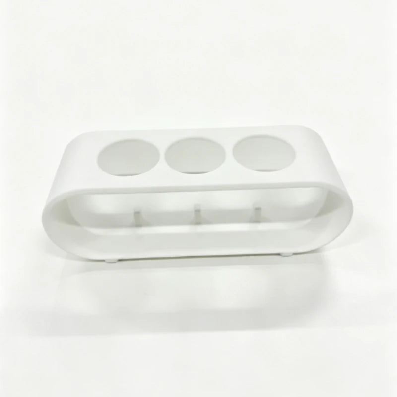 Electric toothbrush holder for bathroom use, large capacity design to store 3 toothbrushes and keep space tidy
