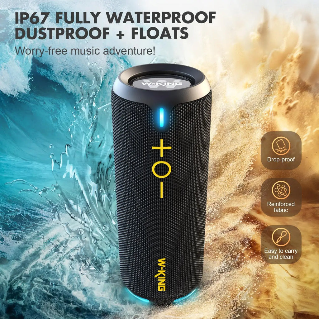 W-KING D320 40 W Portable Bluetooth Speaker, IP67