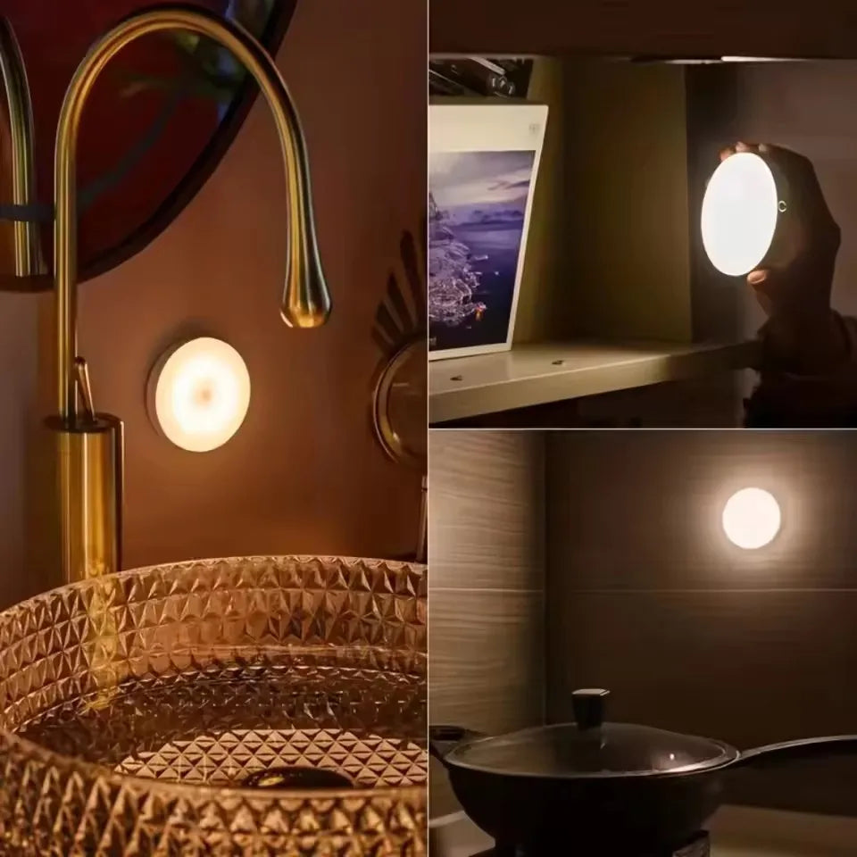 USB Rechargeable LED Night Light with Touch Control