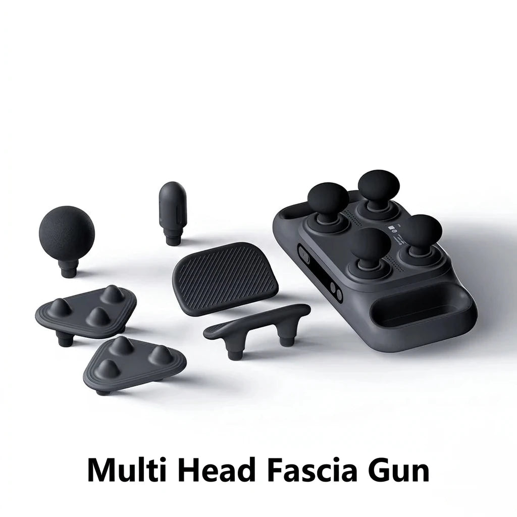 Mijia Multi-Head Massage Gun 3 – USB-C Rechargeable