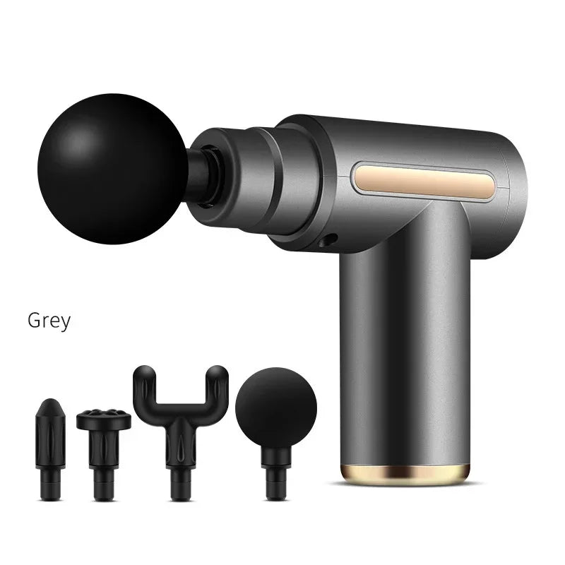 Portable USB Rechargeable Massage Gun, Handheld Percussion Massager