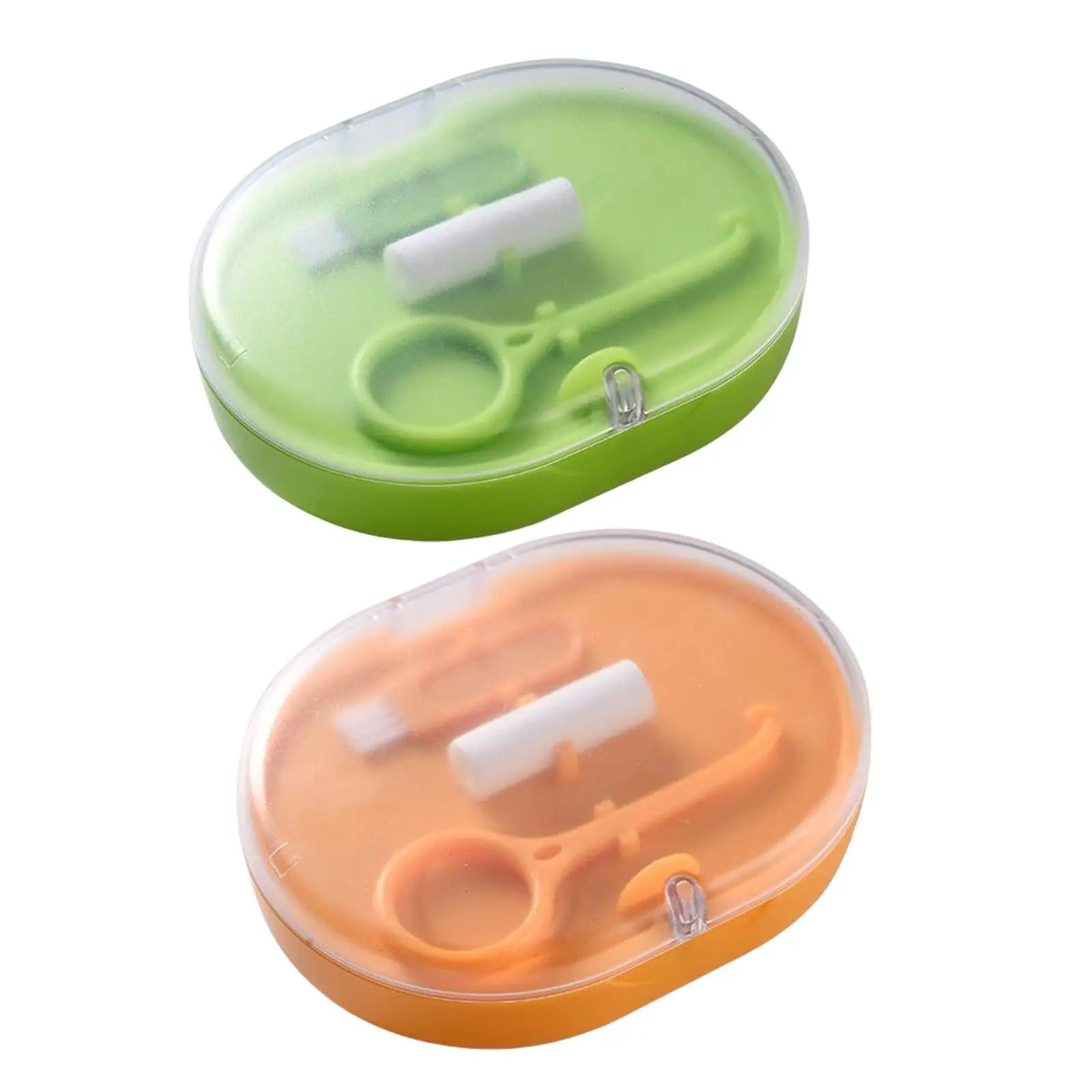 Portable Retainer Case Mouth Guard Aligner Dentures Storage Boxes for Office