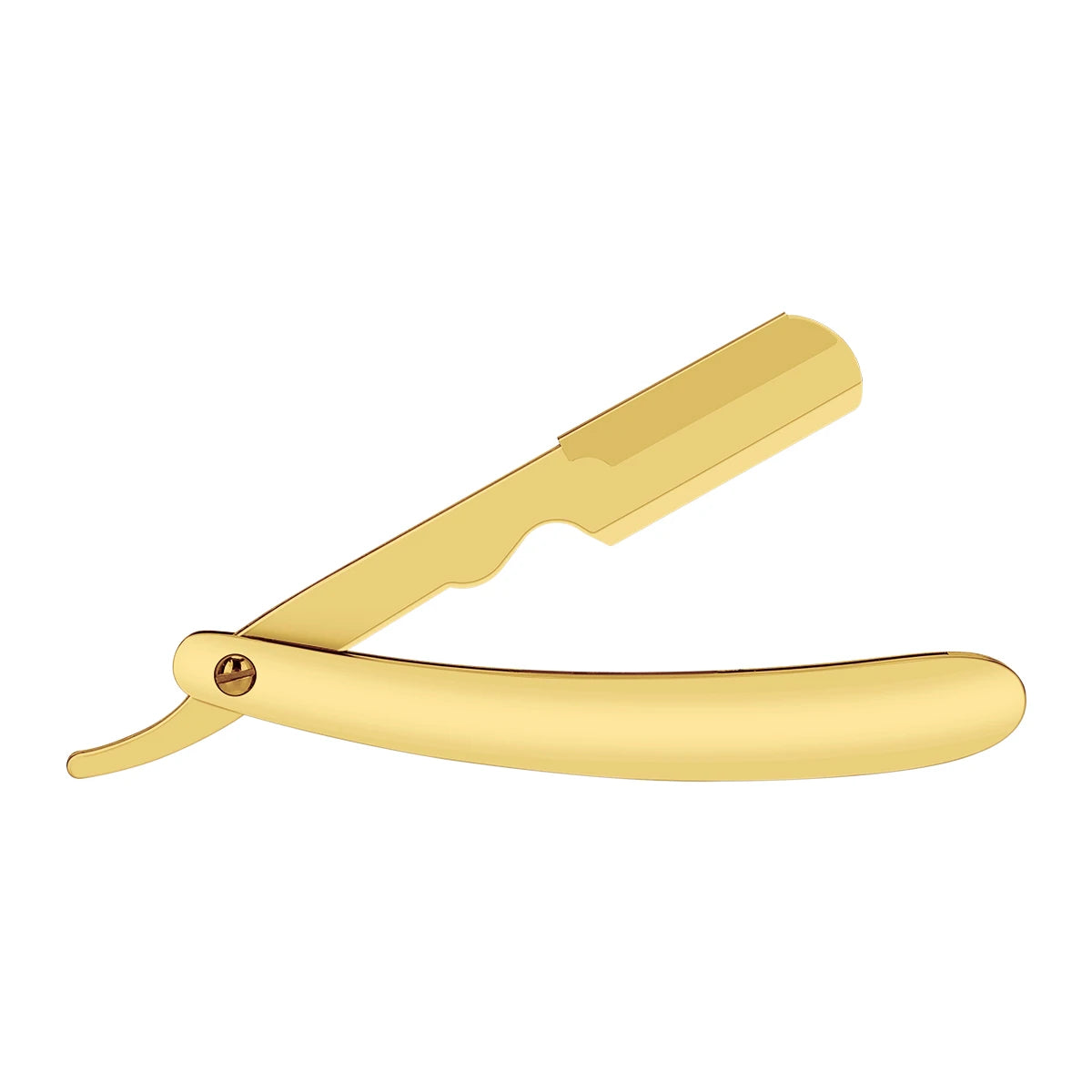 Folding Straight Razor – Stainless Steel Shaving Knife with Ergonomic Handle