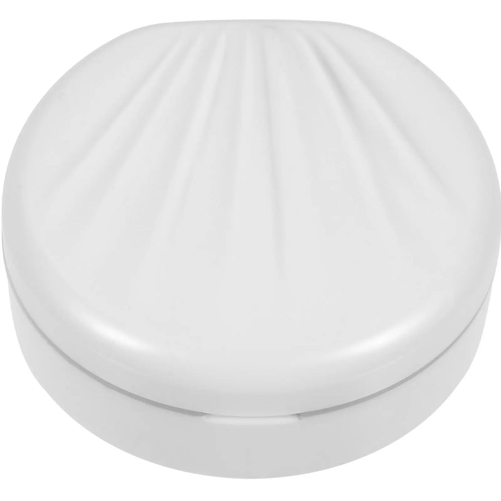 Small Denture Box Portable Orthodontic Retainer Case for Braces False Teeth Mouth Guard Compact Breathable Travel Denture