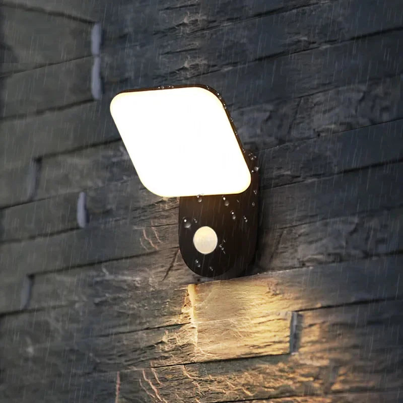 12W IP65 Outdoor LED Wall Light – Optional Motion Sensor