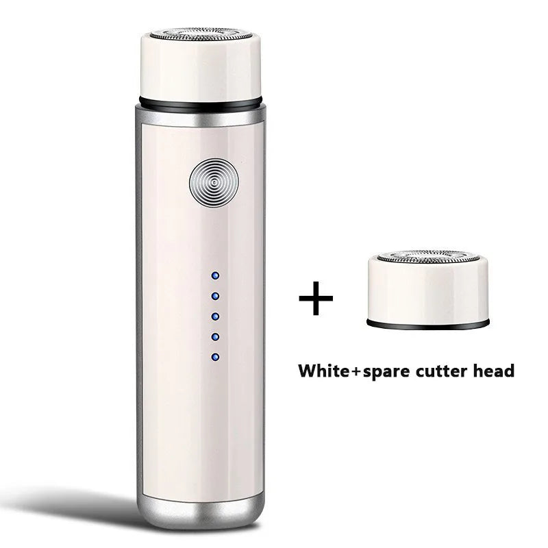 Men's Mini Electric Shaver – USB Rechargeable Travel Razor
