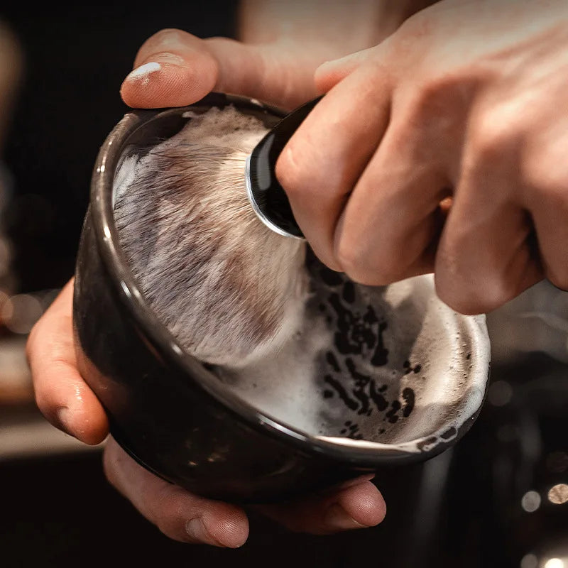 Complete Wet Shave Kit — Brush, Stand & Bowl