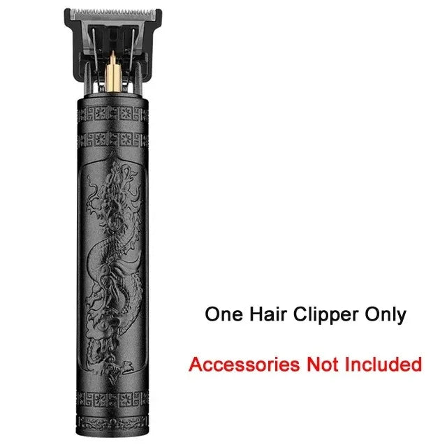 T9 Cordless Hair Trimmer with Zero-Gap T-Blade and 4 Guide Combs