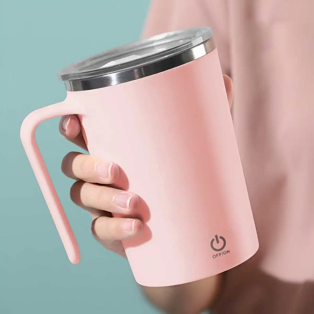 380ml USB Rechargeable Mixing Cup – Pink