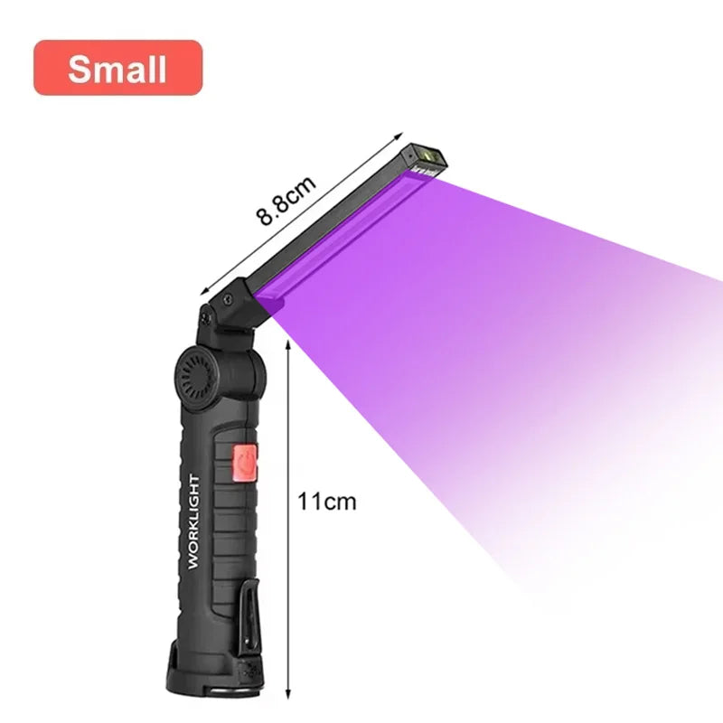 395 nm Rechargeable UV Torch with Adjustable Focus