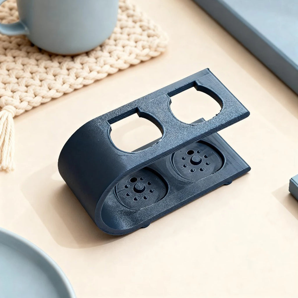 Two-Hole Toothbrush Holder for Countertop, Electric Toothbrush Storage Rack Bathroom Tools, Suitable for Organizing Toothbrushes