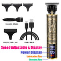 Portable Cordless Hair Clipper & Beard Trimmer – USB-C