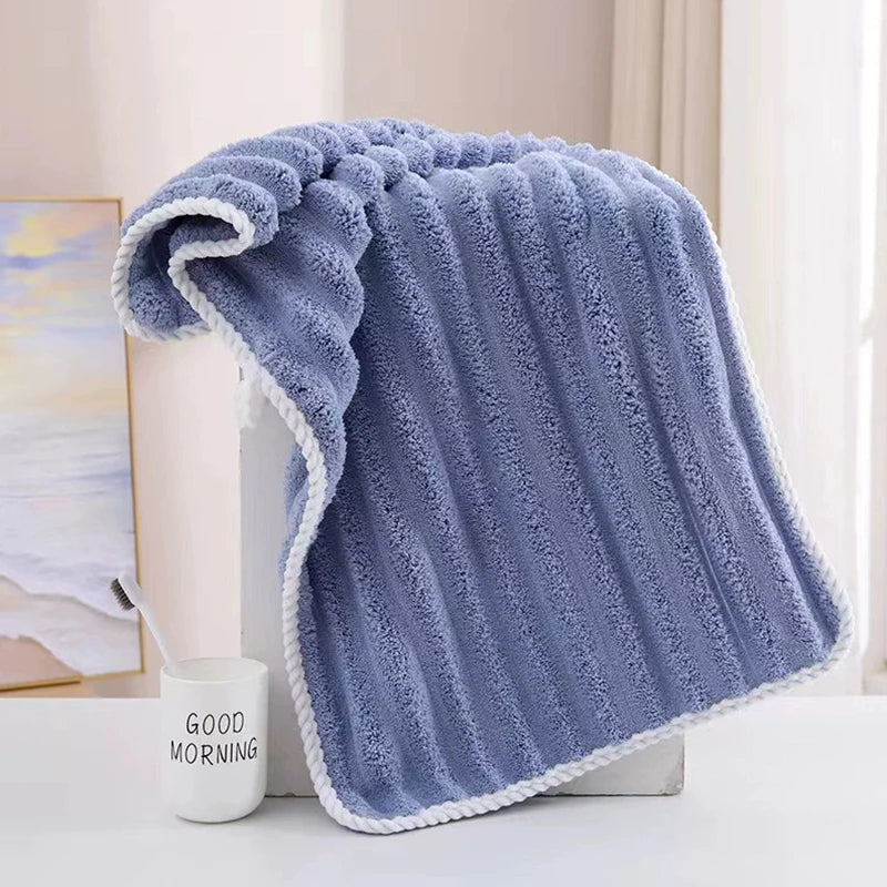 Household Wrap Bath Towel Soft Thickened Absorbent Sports Towel Beach Towel
