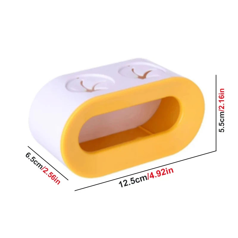 Electric Toothbrush Holder Toothbrush Bathroom Organizer Self-adhesive Toothbrush Stand Rack Holder Wall-Mounted Space Save