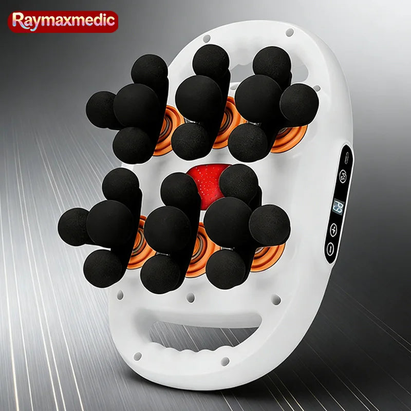 22-Head Vibrating Body Massager – Orange