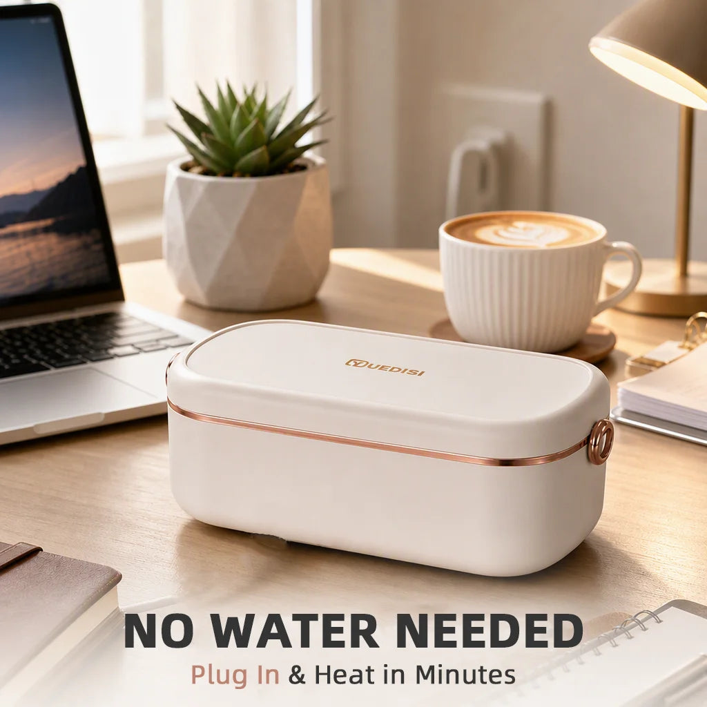 Portable Electric Heated Lunch Box for Work and Travel