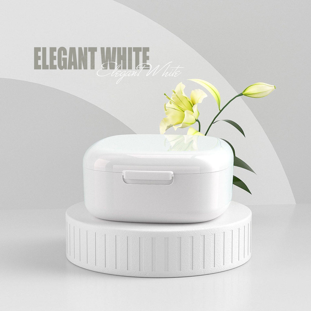 1Pc Retainer Case Portable Mouth Guard Box Oral Cleaning False Teeth Denture Storage Box Teeth Aligner Braces Box Orthodontic