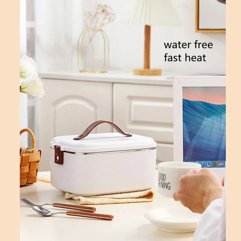 Electric Heated Lunch Box for Home & Vehicle Use – 12V/24V