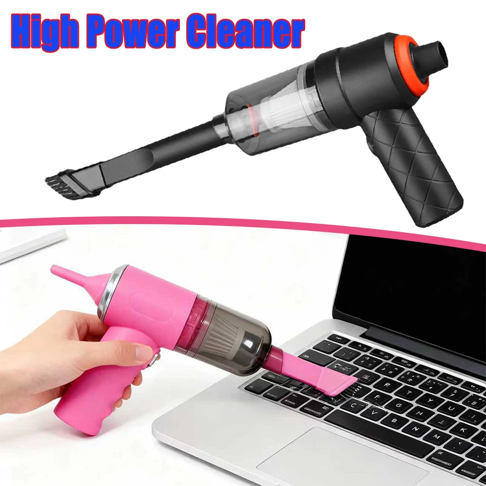 Cordless Handheld Car Vacuum Cleaner - 12V Portable Auto Interior Vacuum