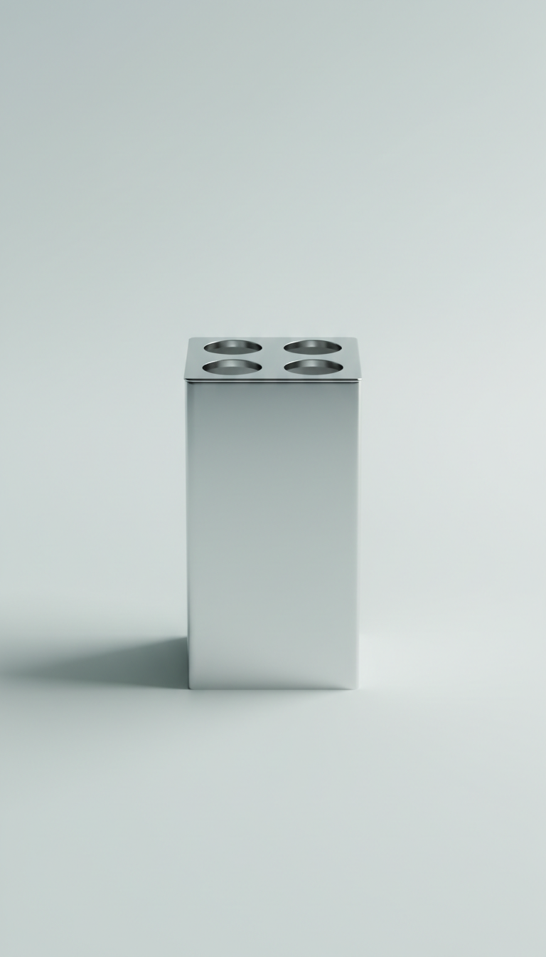 Stainless Steel Toothbrush Holder