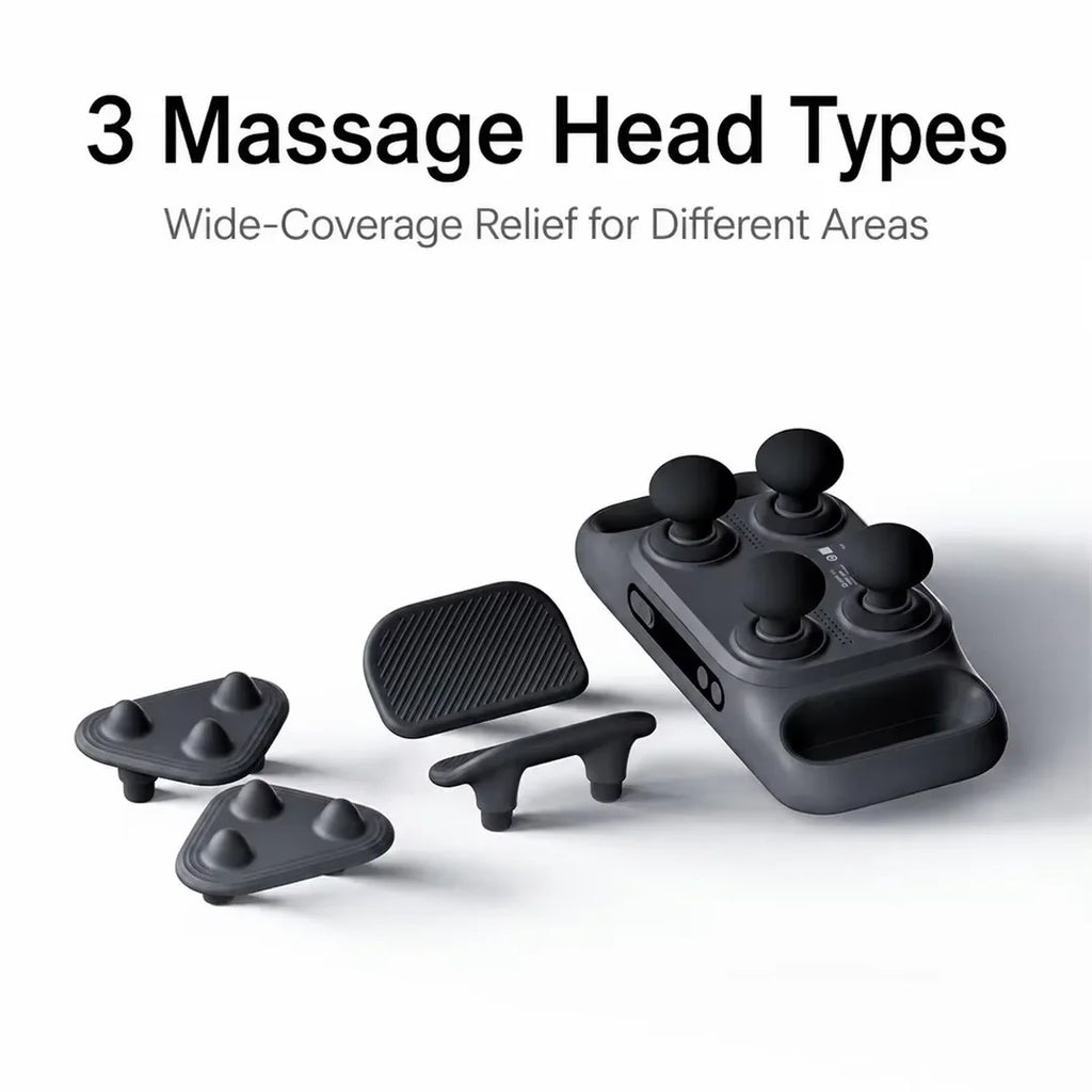 Mijia Multi-Head Massage Gun 3 – USB-C Rechargeable