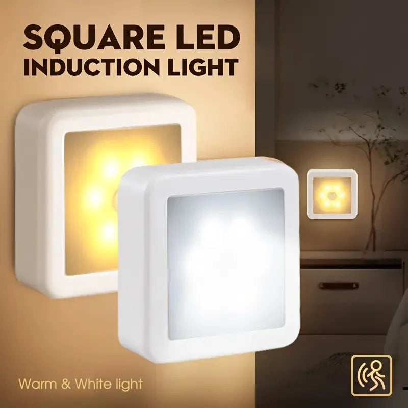 Battery-Powered Motion Sensor LED Night Light