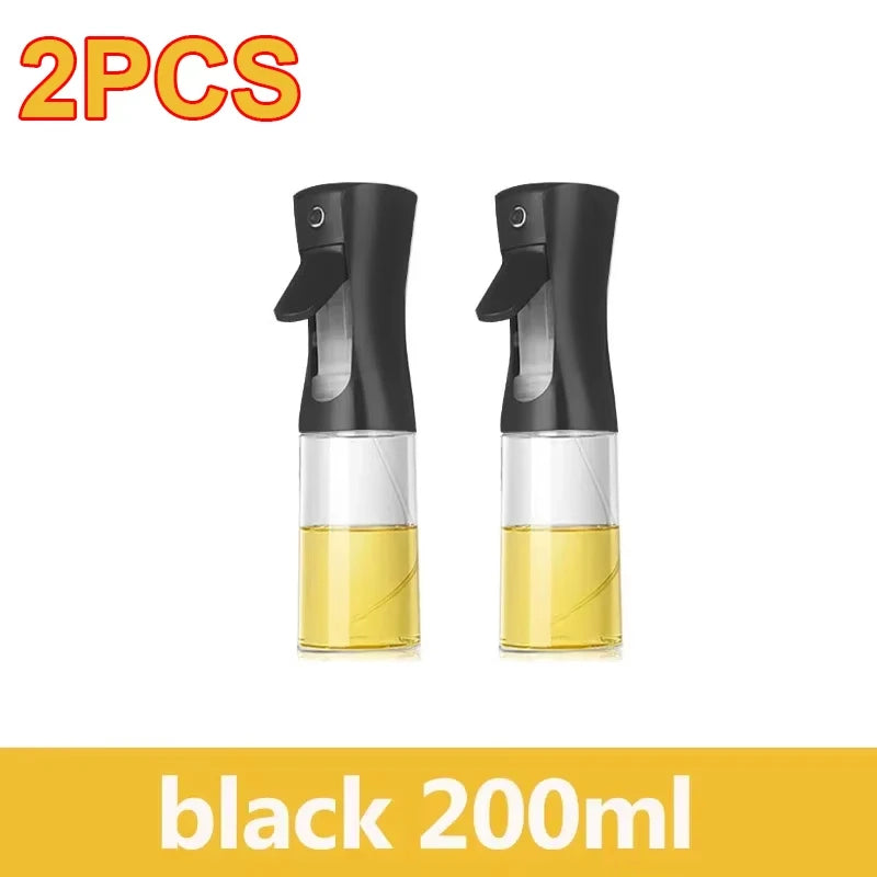 Oil Spray Bottle for Cooking & BBQ – 200ml, 300ml & 500ml | Available with Oil Brush