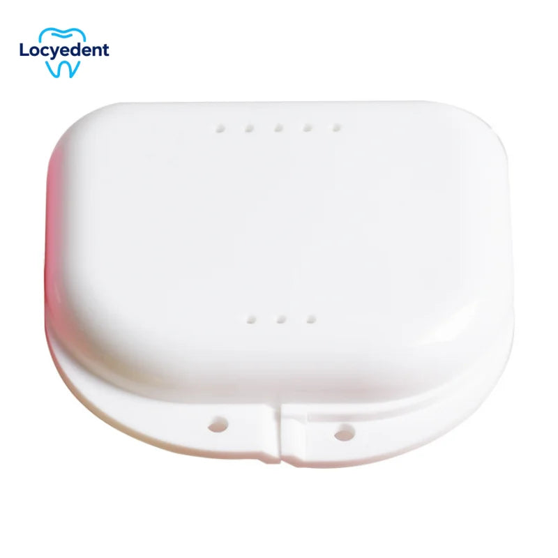 Dental Storage Box Retainer Orthodontic Mouth Guard Container Plastic Oral Hygiene Supplies Tray Dental Appliance Case