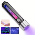 USB Rechargeable UV Torch – 395nm Mini Blacklight