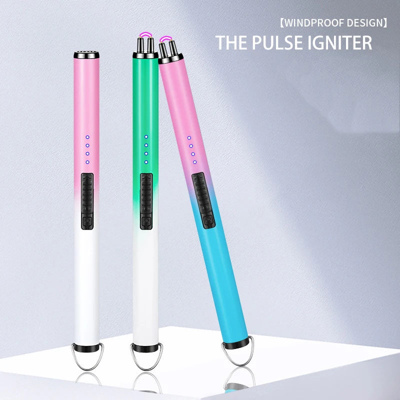 Rechargeable Electric Arc Candle Lighter – Gradient Colours