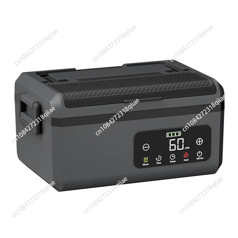 Rechargeable Heated Lunch Box – 1.3L with Digital Controls