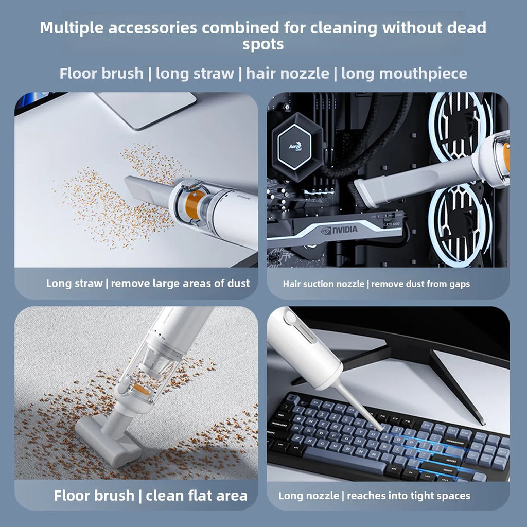 X1 Pro 2-in-1 Handheld Vacuum & Blower for Desk and Car