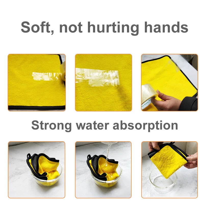 Microfibre Car Detailing & Drying Towels – Sizes & Packs