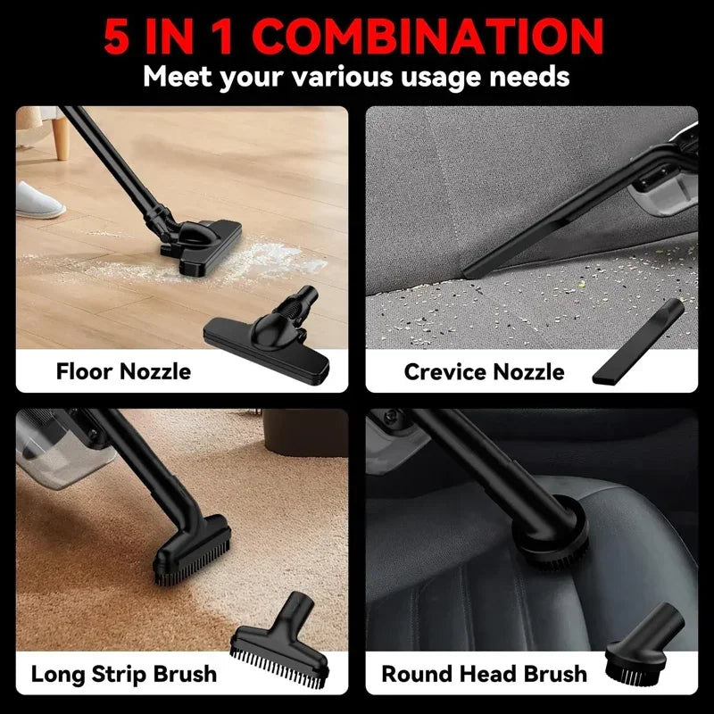 Brushless Cordless Handheld Vacuum - Compatible with Milwaukee M18 Batteries