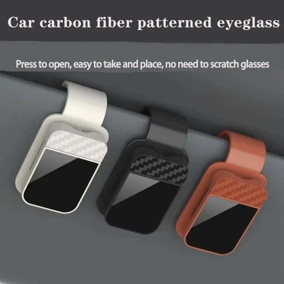 Car Sun Visor Sunglasses Clip & Card Holder