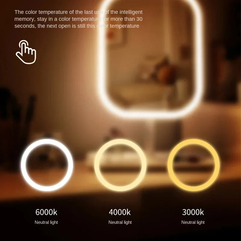 LED Vanity Mirror with 3 Light Modes
