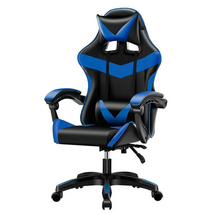 Ergonomic Gaming Chair with Footrest and Lumbar Support